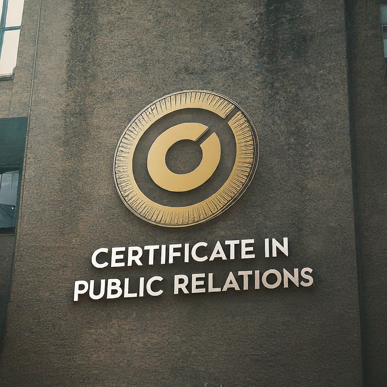 CERTIFICATE IN PUBLIC RELATIONS
